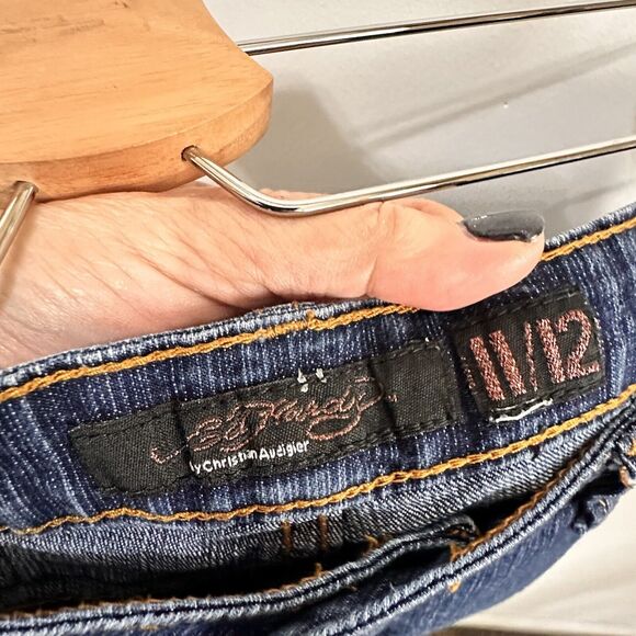 Ed Hardy X Christian Audigier Capri Jeans Love Kills Slowly Vintage 11 30x21 - Picture 10 of 11